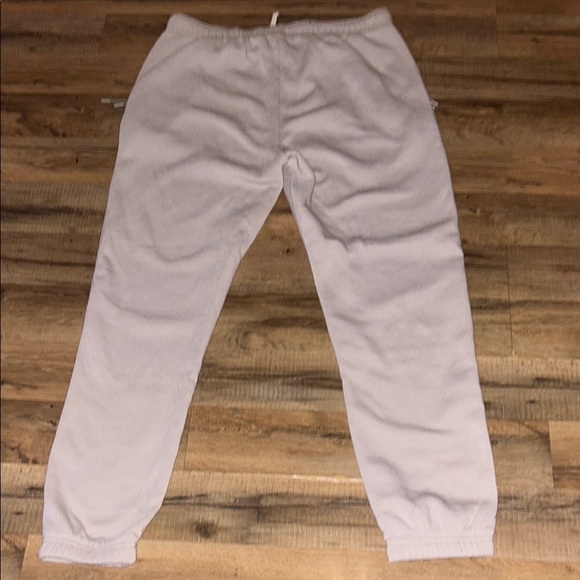 Cream Relaxed Fit Jogger Track Pants - Picture 2 of 3